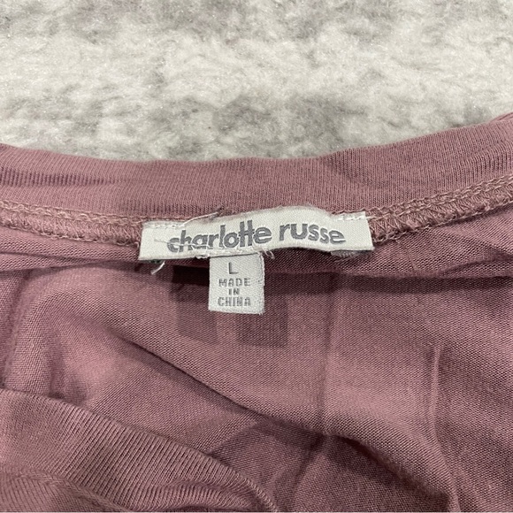 Charlotte Russe Purple 3/4 Sleeve Dress - Picture 4 of 9